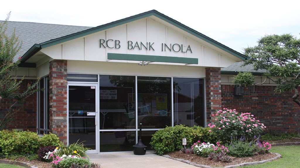 11 W. Commercial Inola, OK RCB Bank