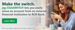 RCB Bank my ClickSWITCH