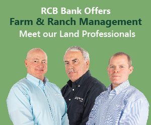 RCB Bank offers farm and ranch management