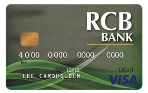 RCB Bank business debit card