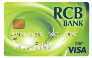 RCB Bank personal debit card