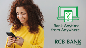 Bank anytime from anywhere