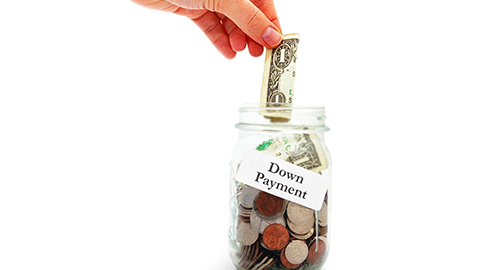 down payment jar