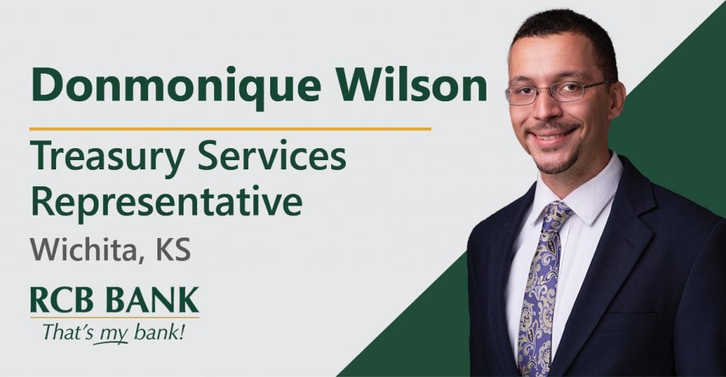 RCB Bank Treasury Services Representative Donmonique Wilson