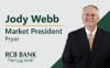 RCB Bank Pryor Market President Jody Webb