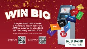 Transfund Sweepstakes ATM