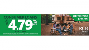 RCB Bank 2025 Oklahoma Consumer Loan Promo Ending Soon