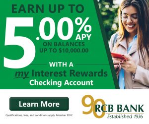 RCB Bank my Interest Rewards Checking