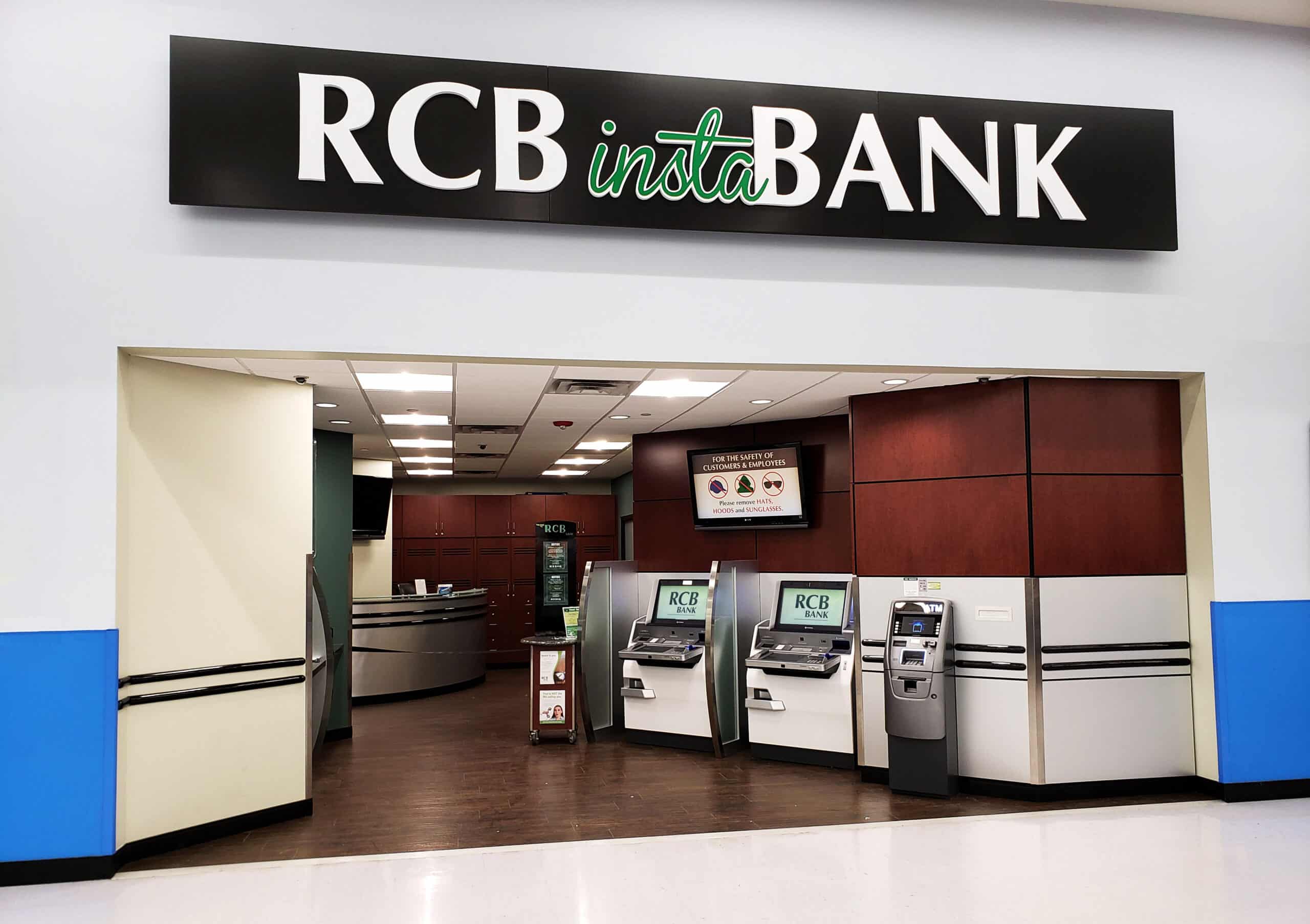 Claremore Walmart RCB instaBank ITM