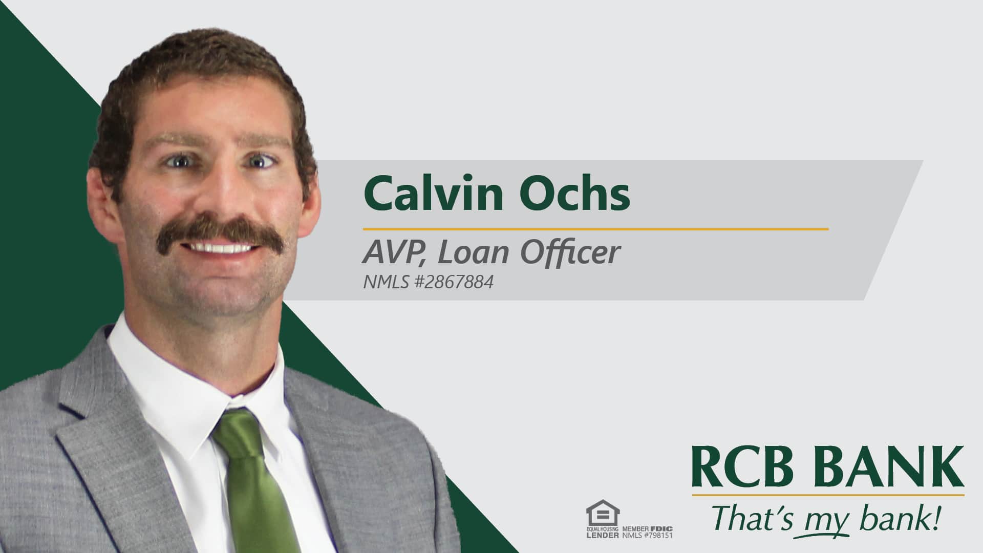 Calvin Ochs Web Announcement