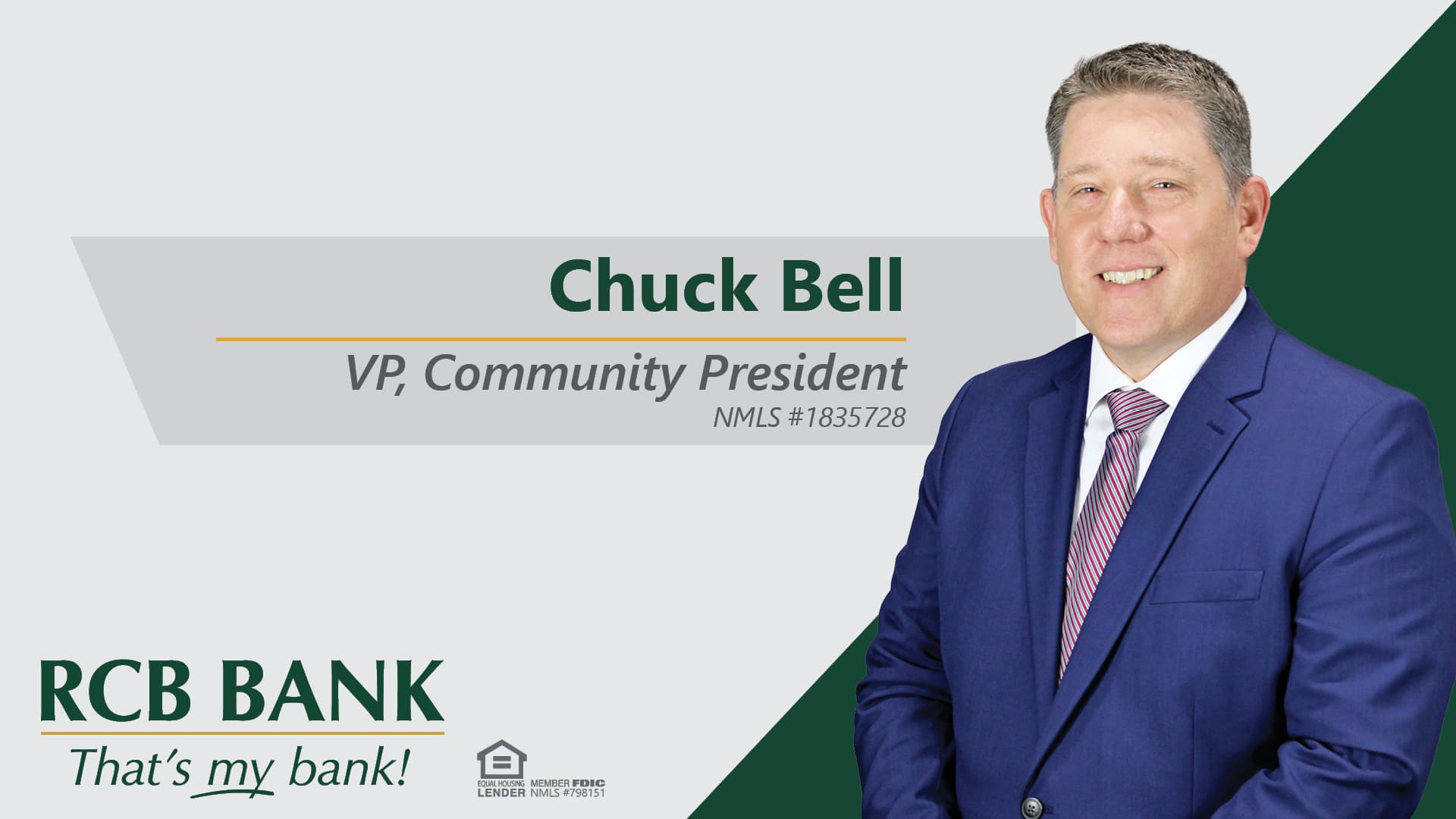 Chuck Bell -RCB Bank Coweta Community President