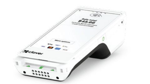 Clover Flex™ product that accepts payments on the go