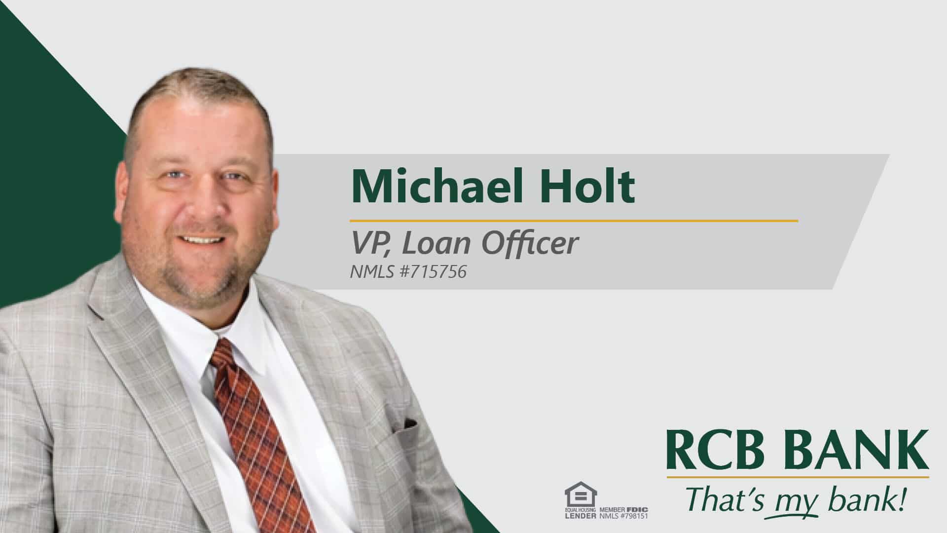 Michael Holt Web Announcement