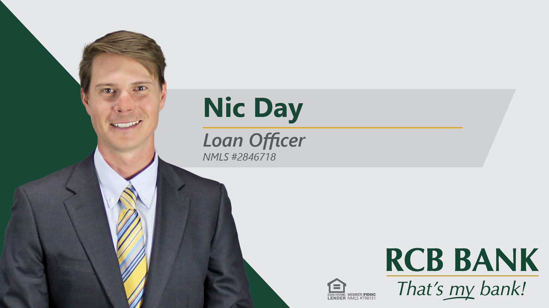 Nic Day - RCB Bank Ponca City Loan Officer