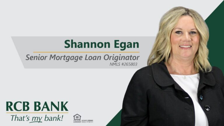 RCB Bank Welcomes Shannon Egan as Senior Mortgage Loan Originator